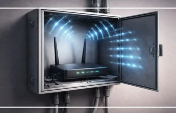 آیا قرار دادن مودم در جعبه تقسیم فلزی باعث افت سیگنال میشود؟ قرار دادن مودم در جعبه تقسیم فلزی