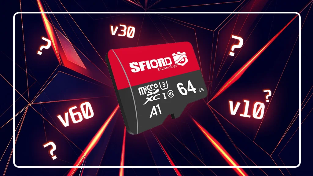 کلاس V10 ،V30 و V60 در کارت حافظه