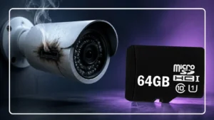سوختن دوربین با کارت حافظه ارزان