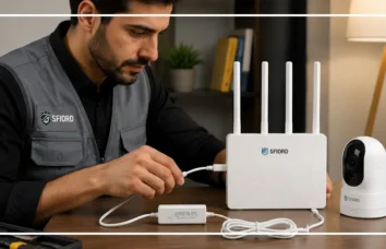 چگونه UPS مودم و دوربین مداربسته را به صورت ایمن نصب کنیم؟ نصب ایمن UPS مودم و دوربین